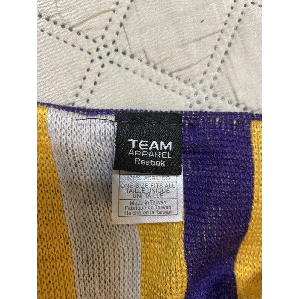 Minnesota‎ Vikings Scarf By Reebok Team Apparel Double Sided